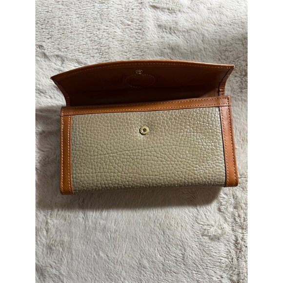 Dooney & Bourke Pebbled Leather Wallet W/ Coin Compartment & Card Slots - Picture 10 of 15